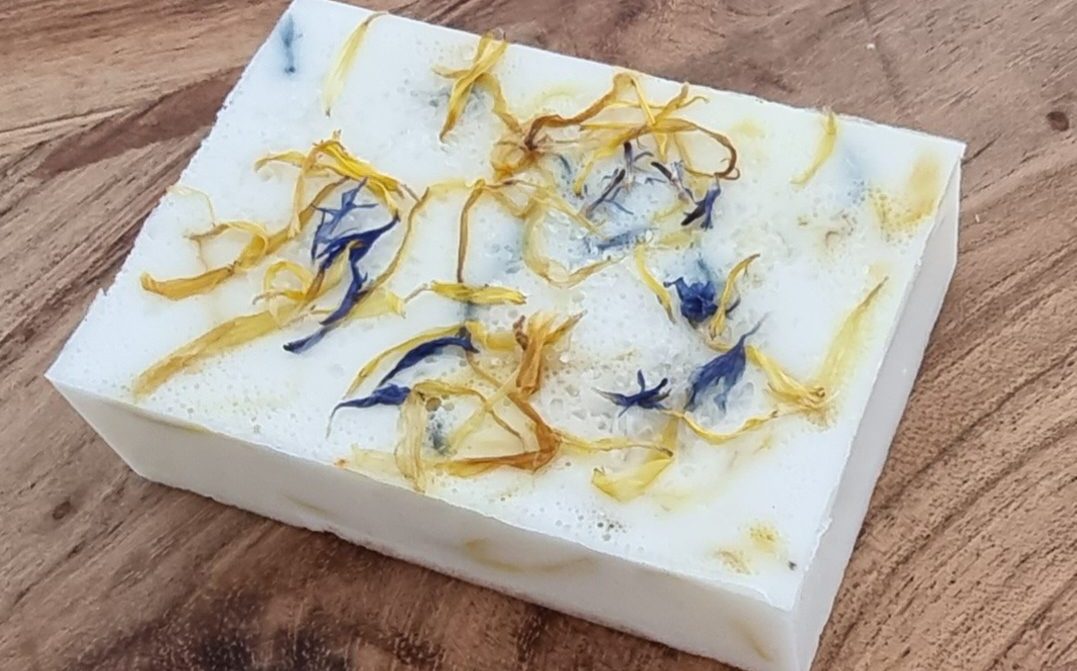 Calendula & Lavender Sea Salt Soap